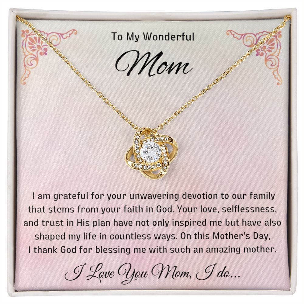 Mum Knot Necklace