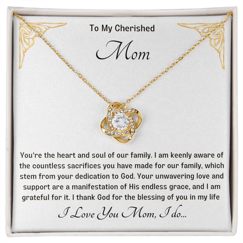 Mum Knot Necklace