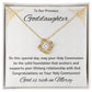 Goddaughter 1st Communion Gifts, Christening, Catholic Gift, Confirmation, Girl Necklace & Best Wishes in Gift Box from Godmother