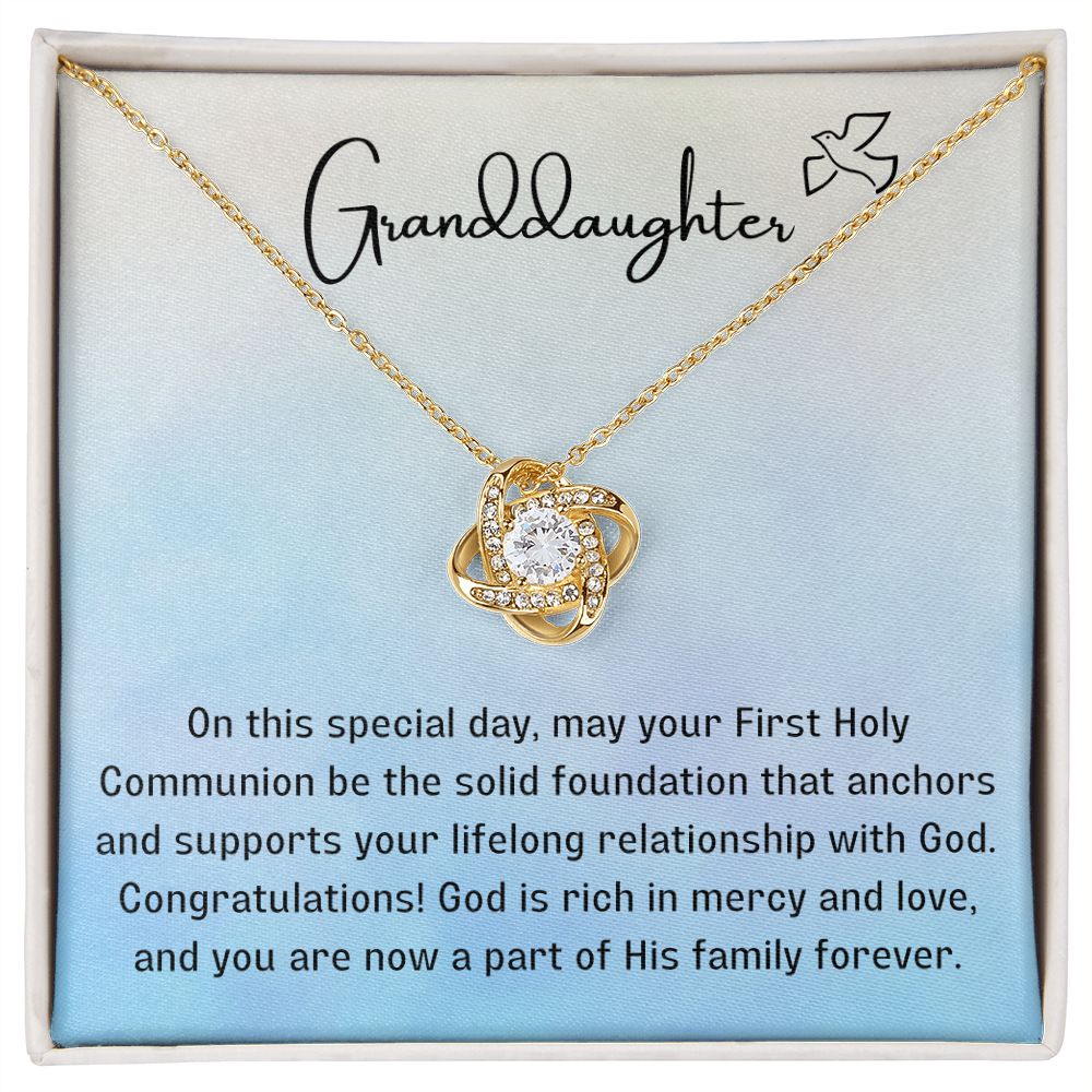 Granddaughter First Communion Gift | Confirmation Gift Present for Granddaughter | Holy Confirmation Gift Girl Present From Grandparents