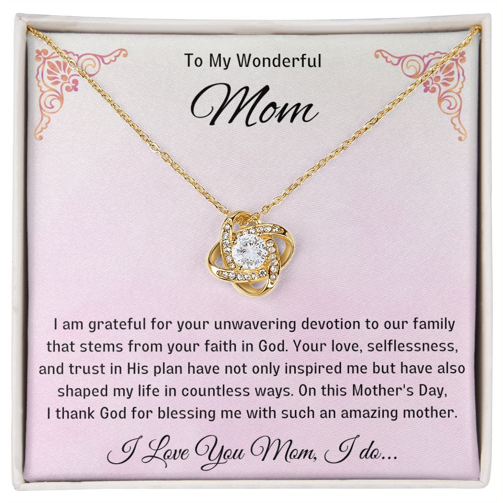 Mum Knot Necklace