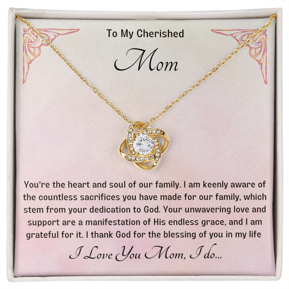 Mum Knot Necklace