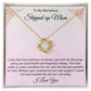 Stepped Up Mom Knot Necklace 5