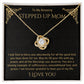 Stepped Up Mom Knot Necklace 21