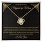 Stepped Up Mom Knot Necklace 8