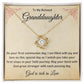 1st Communion Gifts for Granddaughter, Christening, Baptism, Confirmation, Necklace & Meaningful Message in Gift Box from Grandmother