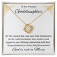 Goddaughter 1st Communion Gifts, Christening, Catholic Gift, Confirmation, Girl Necklace & Best Wishes in Gift Box from Godmother
