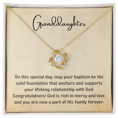 Baptism Gift Girl Present From Grandparents | Granddaughter Christening Gift | Christening Gift Present for Granddaughter