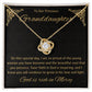1st Communion Gifts for Granddaughter, Christening, Baptism, Confirmation, Necklace & Meaningful Message in Gift Box from Grandmother