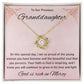 1st Communion Gifts for Granddaughter, Christening, Baptism, Confirmation, Necklace & Meaningful Message in Gift Box from Grandmother