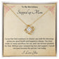 Stepped Up Mom Knot Necklace 11