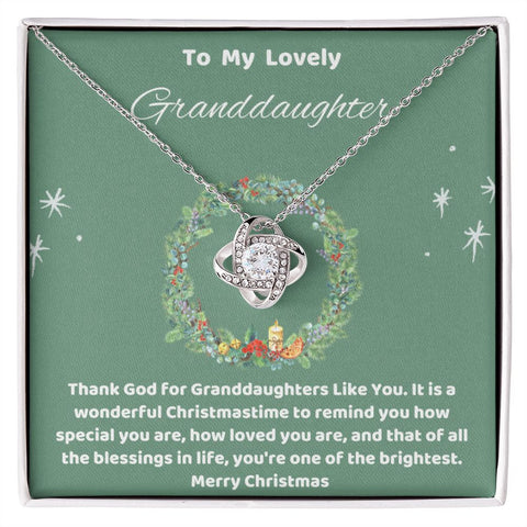 GDDR - Green Lovely Thank God 2022 Sept Knot Necklace Template