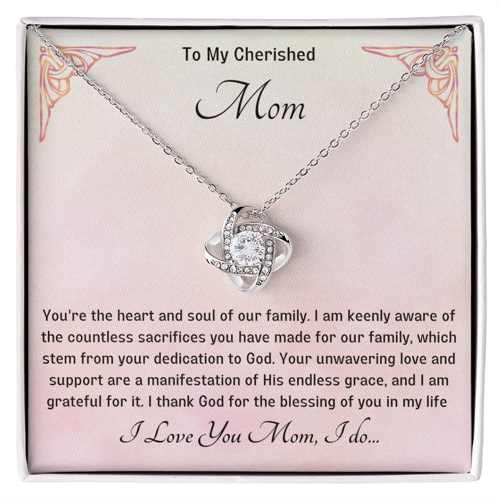 Mum Knot Necklace