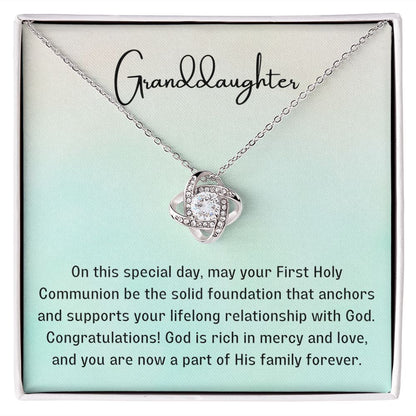 Granddaughter First Communion Gift | Confirmation Gift Present for Granddaughter | Holy Confirmation Gift Girl Present From Grandparents