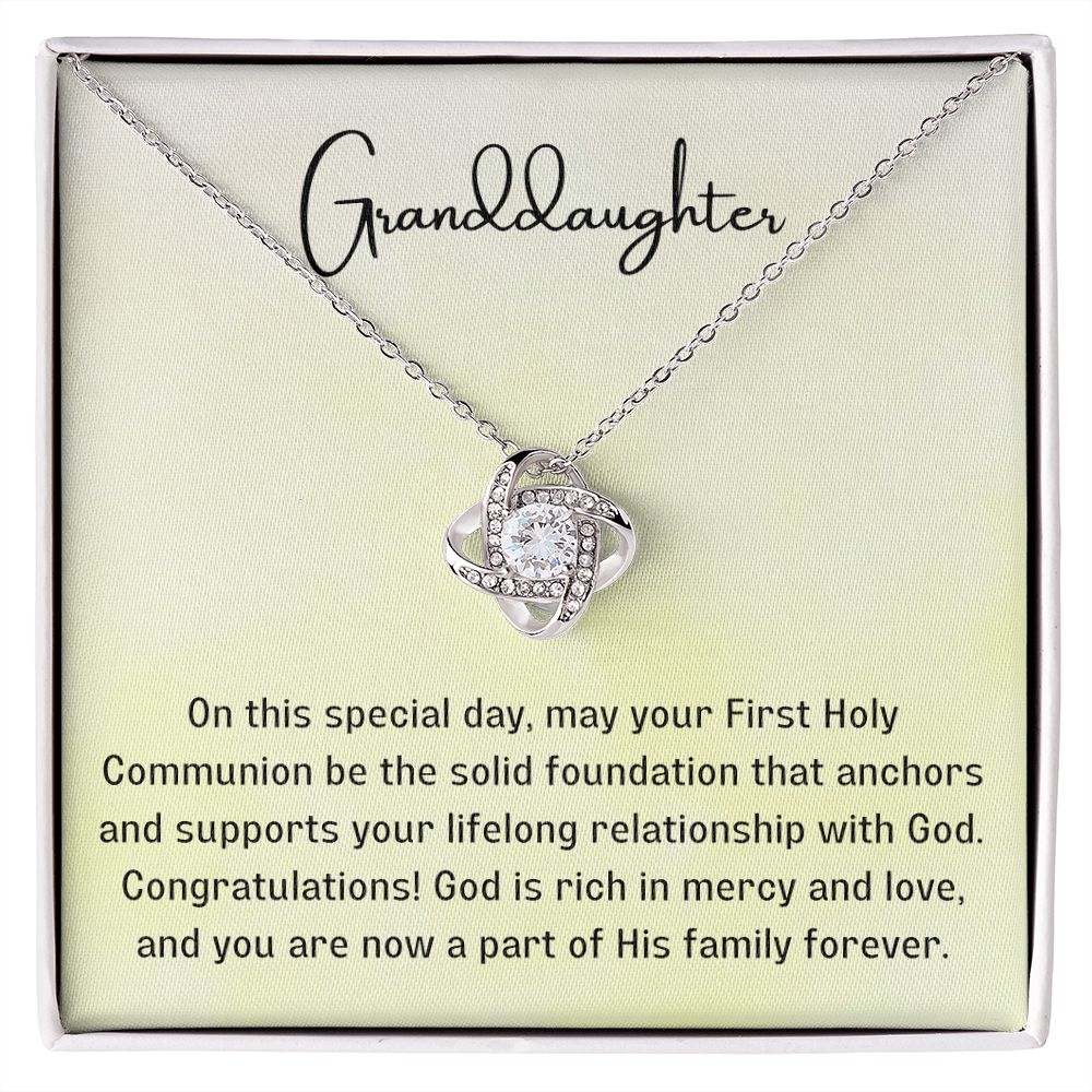 Granddaughter First Communion Gift | Confirmation Gift Present for Granddaughter | Holy Confirmation Gift Girl Present From Grandparents