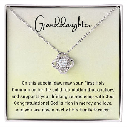 Granddaughter First Communion Gift | Confirmation Gift Present for Granddaughter | Holy Confirmation Gift Girl Present From Grandparents