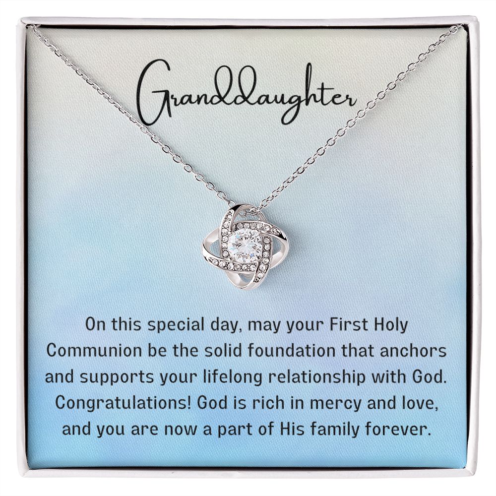 Granddaughter First Communion Gift | Confirmation Gift Present for Granddaughter | Holy Confirmation Gift Girl Present From Grandparents