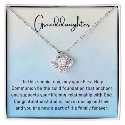 Granddaughter First Communion Gift | Confirmation Gift Present for Granddaughter | Holy Confirmation Gift Girl Present From Grandparents