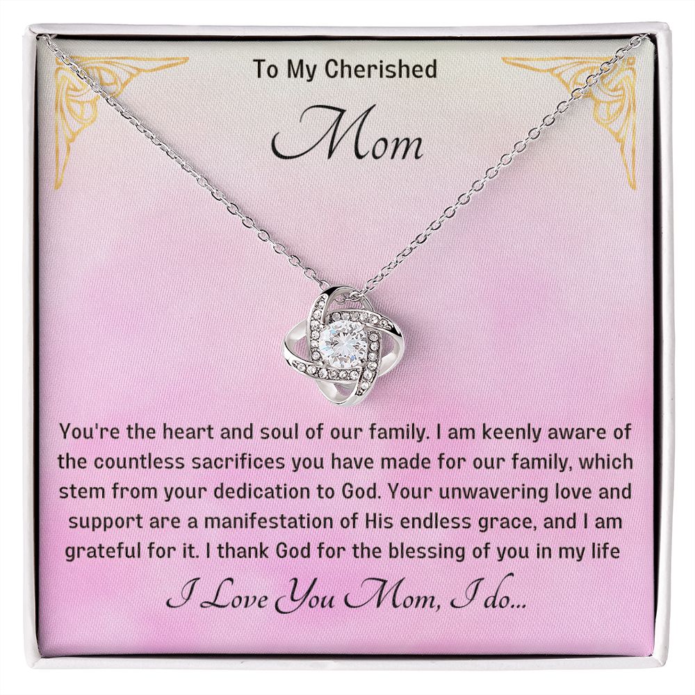 Mum Knot Necklace