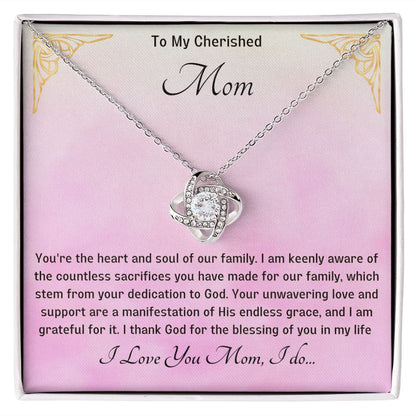 Mum Knot Necklace