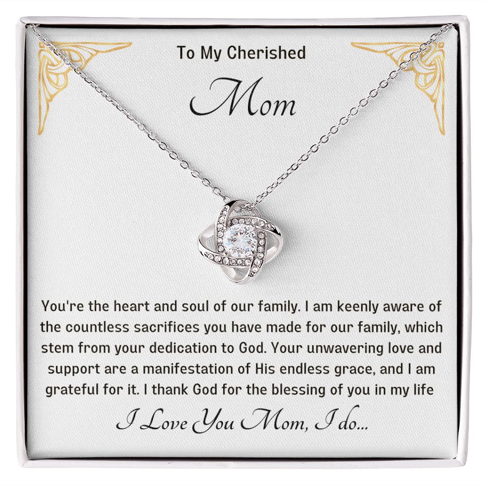 Mum Knot Necklace