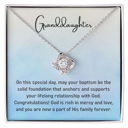 Baptism Gift Girl Present From Grandparents | Granddaughter Christening Gift | Christening Gift Present for Granddaughter