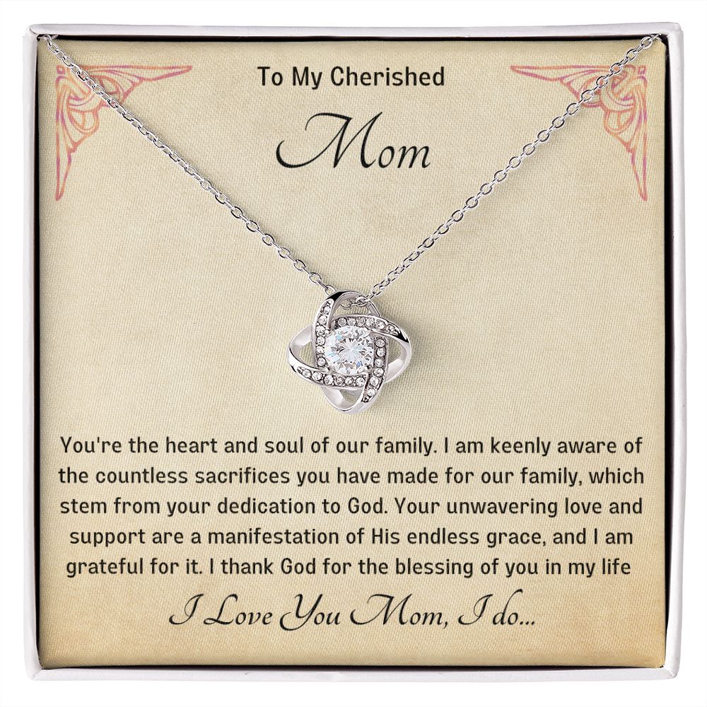 Mum Knot Necklace