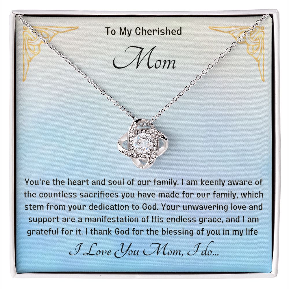 Mum Knot Necklace