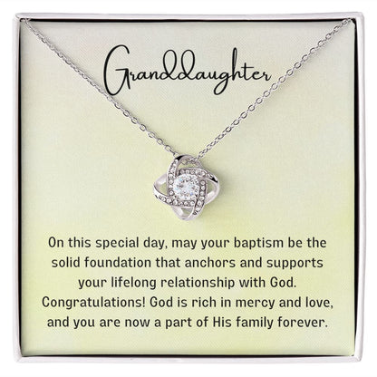 Baptism Gift Girl Present From Grandparents | Granddaughter Christening Gift | Christening Gift Present for Granddaughter