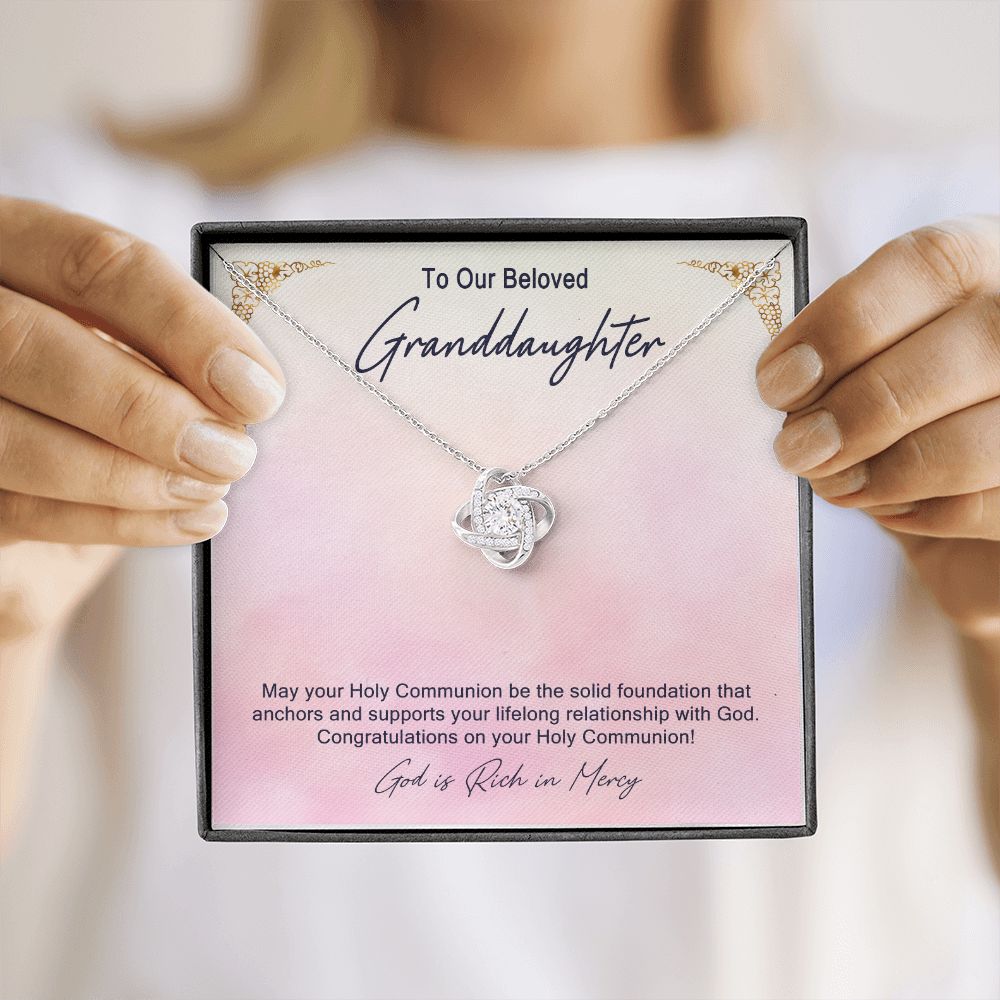 Granddaughter First Communion Gift | Christening Gift Present for Granddaughter | Baptism Gift Girl Present From Grandparents