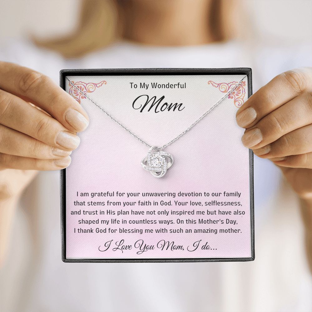 Mum Knot Necklace
