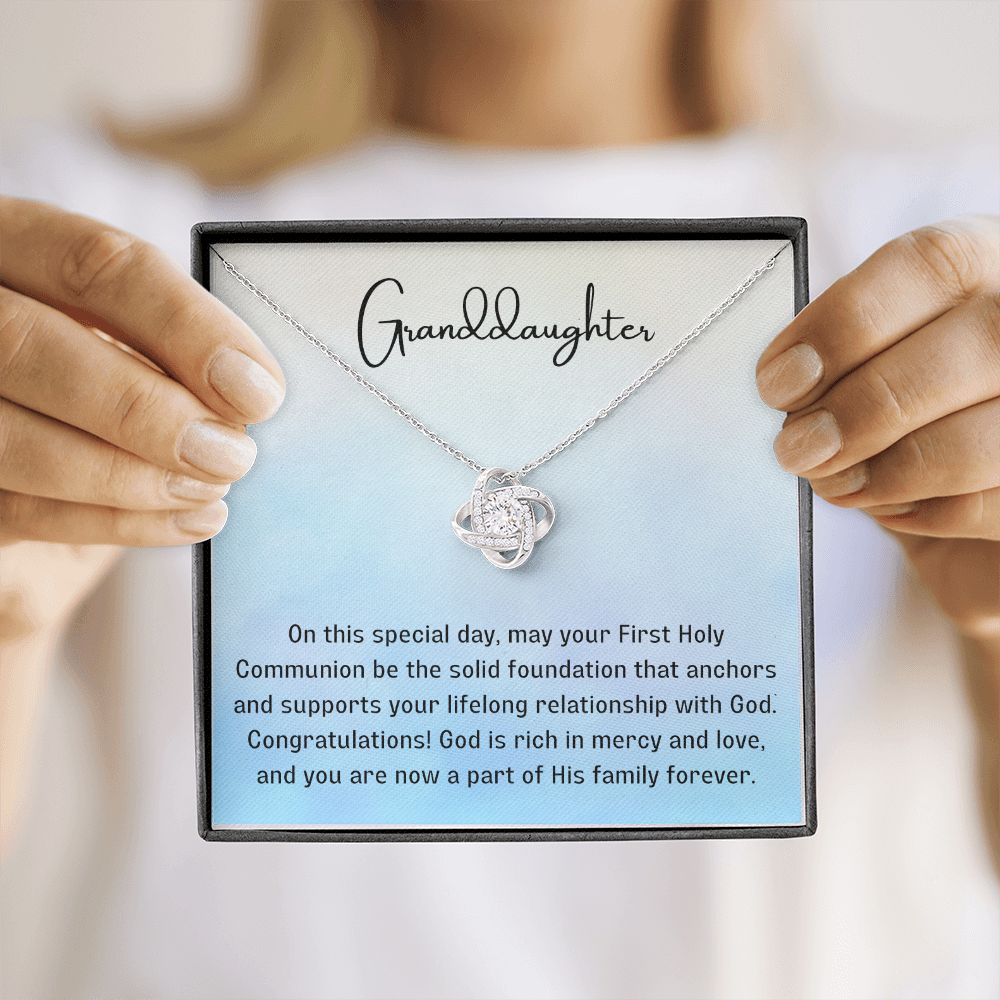 Granddaughter First Communion Gift | Confirmation Gift Present for Granddaughter | Holy Confirmation Gift Girl Present From Grandparents