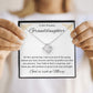 1st Communion Gifts for Granddaughter, Christening, Baptism, Confirmation, Necklace & Meaningful Message in Gift Box from Grandmother