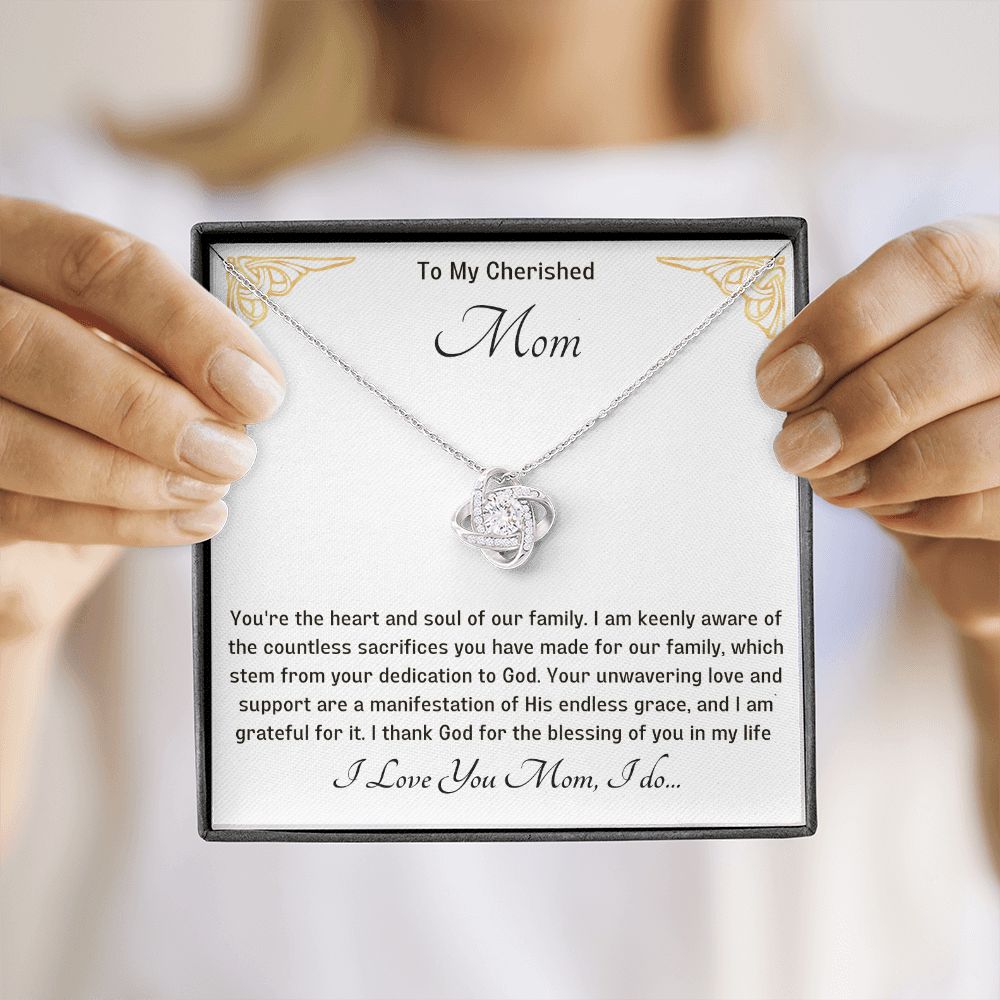 Mum Knot Necklace