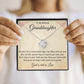 1st Communion Gifts for Granddaughter, Christening, Baptism, Confirmation, Necklace & Meaningful Message in Gift Box from Grandmother