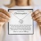 Goddaughter 1st Communion Gifts, Christening, Catholic Gift, Confirmation, Girl Necklace & Best Wishes in Gift Box from Godmother
