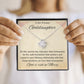 Goddaughter 1st Communion Gifts, Christening, Catholic Gift, Confirmation, Girl Necklace & Best Wishes in Gift Box from Godmother