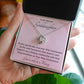 Goddaughter 1st Communion Gifts , Christening, Baptism, Confirmation, Necklace & Meaningful Message in Gift Box from Godmother