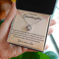 1st Communion Gifts for Granddaughter, Christening, Baptism, Confirmation, Necklace & Meaningful Message in Gift Box from Grandmother