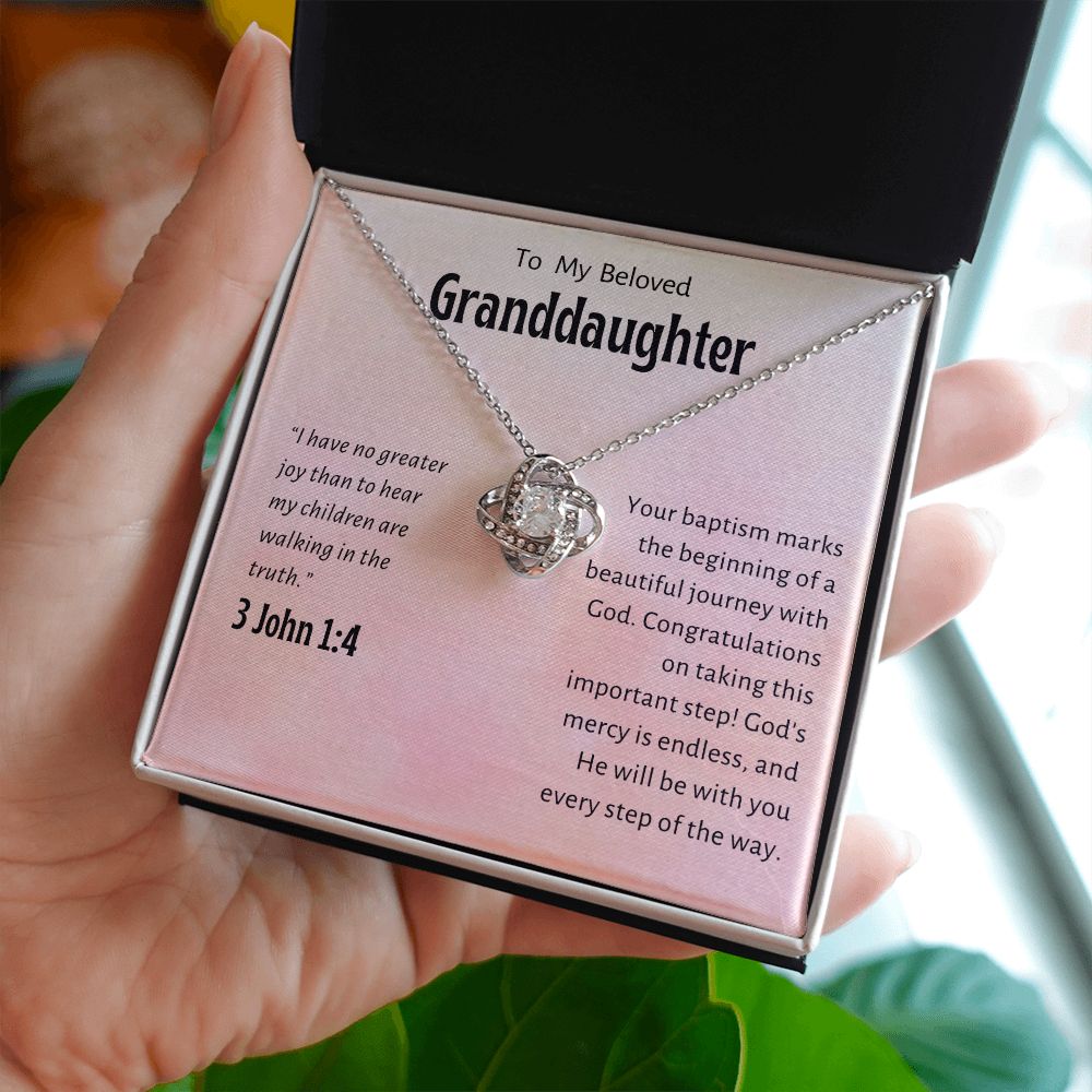 Baptism Gift Girl Present From Grandparents | Granddaughter Christening Gift | Christening Gift Present for Granddaughter