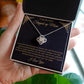 Stepped Up Mom Knot Necklace 8