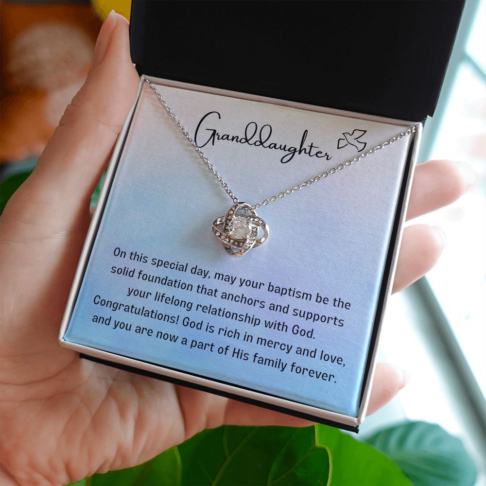 Baptism Gift Girl Present From Grandparents | Granddaughter Christening Gift | Christening Gift Present for Granddaughter