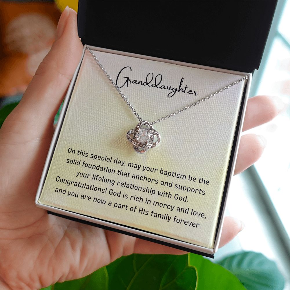 Baptism Gift Girl Present From Grandparents | Granddaughter Christening Gift | Christening Gift Present for Granddaughter