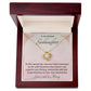 Goddaughter 1st Communion Gifts , Christening, Baptism, Confirmation, Necklace & Meaningful Message in Gift Box from Godmother