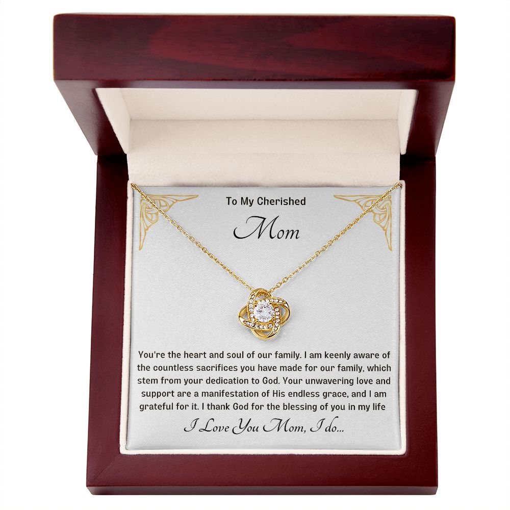 Mum Knot Necklace