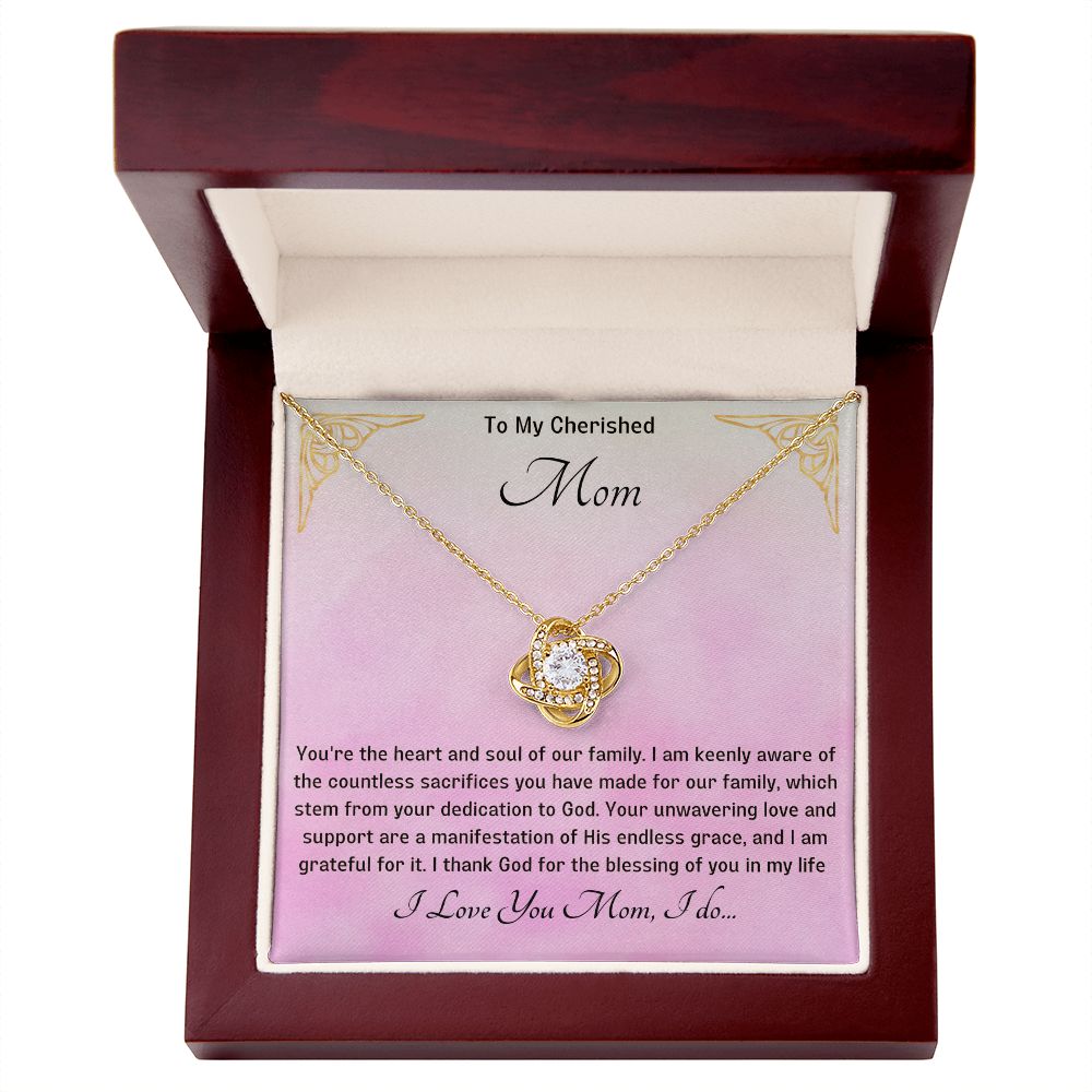Mum Knot Necklace
