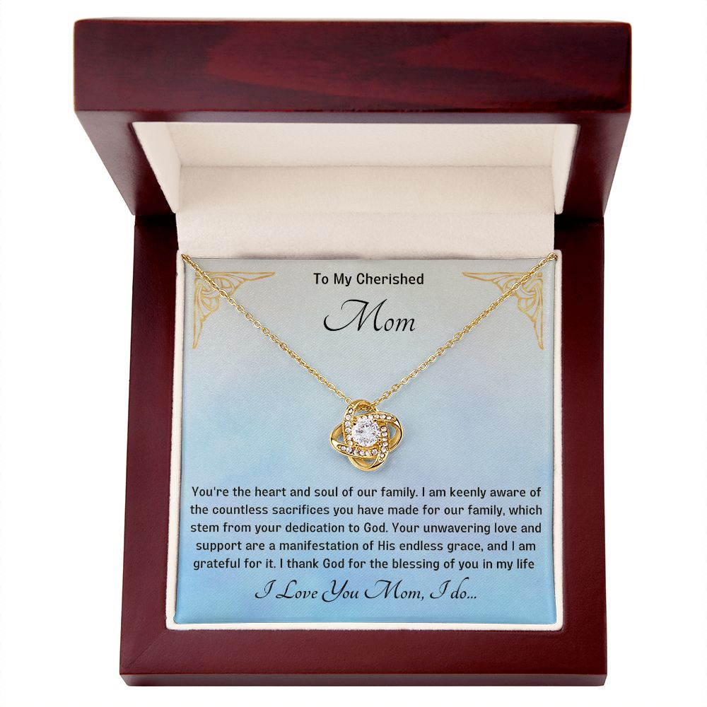 Mum Knot Necklace