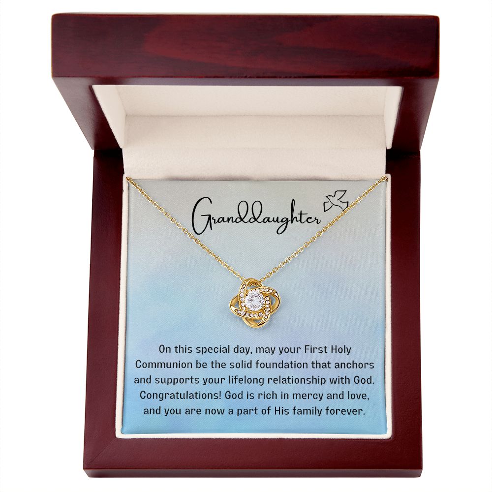 Granddaughter First Communion Gift | Confirmation Gift Present for Granddaughter | Holy Confirmation Gift Girl Present From Grandparents