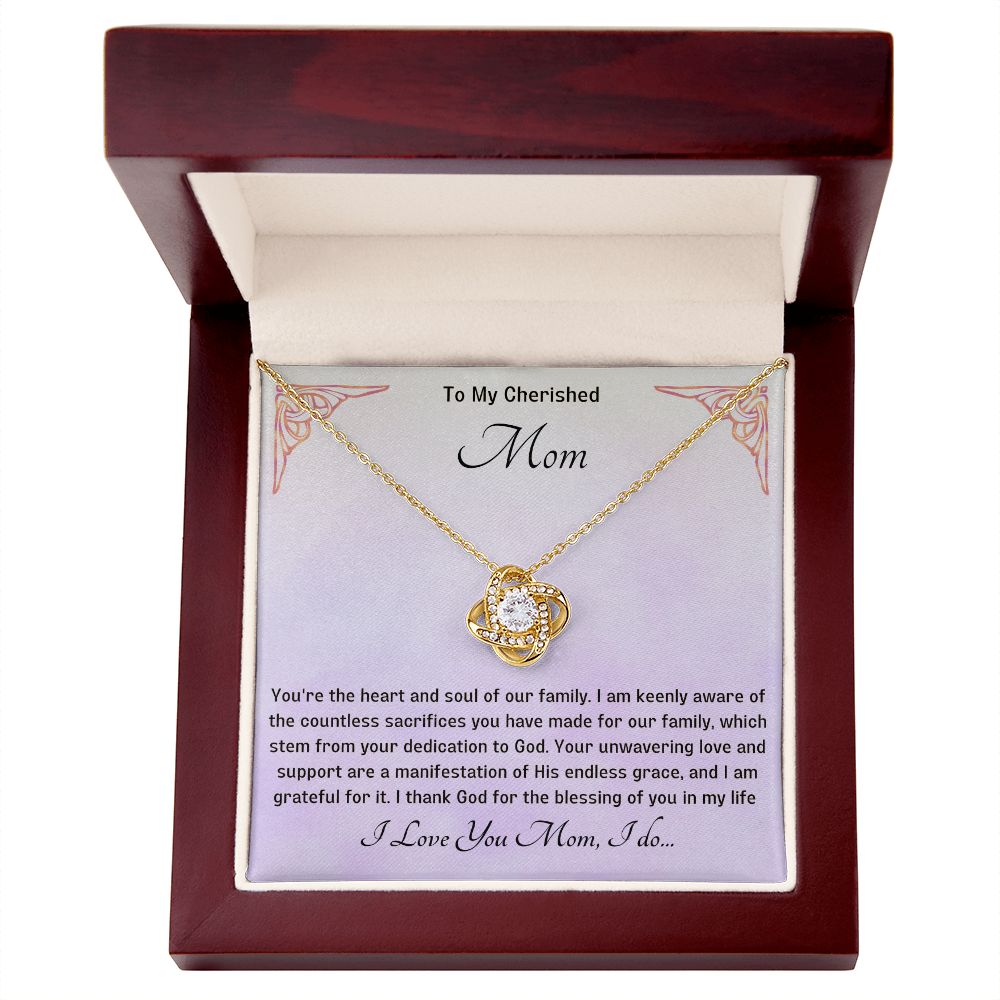 Mum Knot Necklace