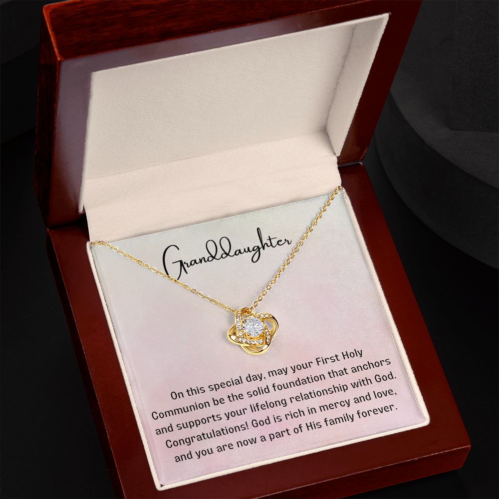 Granddaughter First Communion Gift | Confirmation Gift Present for Granddaughter | Holy Confirmation Gift Girl Present From Grandparents